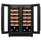 Винный шкаф встраиваемый MAUNFELD MBWC-112S40, 10 полок, 112 л, 40 бутылок - Фото 2