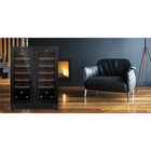 Винный шкаф встраиваемый MAUNFELD MBWC-112S40, 10 полок, 112 л, 40 бутылок - Фото 8