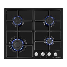 {{photo.Alt || photo.Description || 'Варочная панель HOMSair HGE643GBK, газовая, 4 конфорки, чёрный'}}