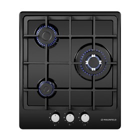 {{photo.Alt || photo.Description || 'Варочная панель MAUNFELD EGHE.43.33CB/G, газовая, 3 конфорки, чёрный'}}