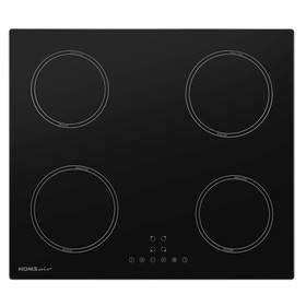 {{photo.Alt || photo.Description || 'Варочная панель HOMSair HI64ABK, индукционная, 4 конфорки, сенсор, чёрный'}}