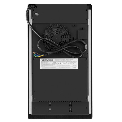 Варочная панель MAUNFELD AVI292BK, индукционная, 2 конфорки, сенсор, чёрный