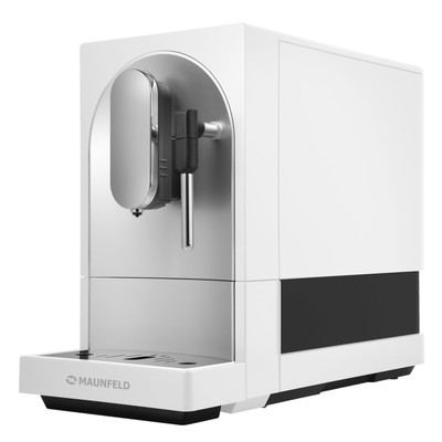 Кофемашина MAUNFELD MF-A7021WH, капельная, 1470 Вт, 1.1 л, белый