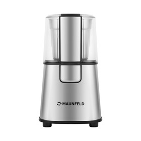 Кофемолка MAUNFELD MF-521S, 220 Вт, 60 гр, серый