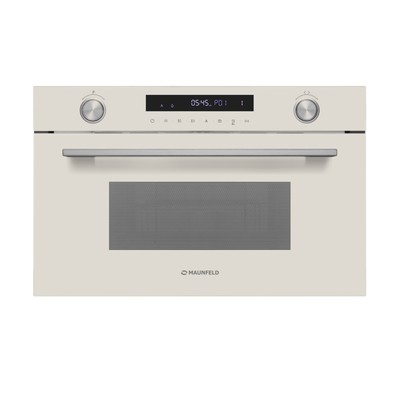 Микроволновая печь встраиваемая MAUNFELD MBMO349GBG, 900 Вт, 34 л, бежевый