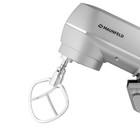 Миксер MAUNFELD MF-423SS, планетарный, 1800 Вт, 6.5 л, 10 скоростей, серебристый - фото 51340928