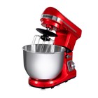 Миксер MAUNFELD MF-431CH, планетарный, 1000 Вт, 5 л, 6 скоростей, красный - фото 51340944 Миксер MAUNFELD MF-431CH, планетарный, 1000 Вт, 5 л, 6 скоростей, красный - фото 51340944