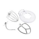 Миксер MAUNFELD MF-432S, 1500 Вт, 10 л, 6 скоростей, серебристый - Фото 7