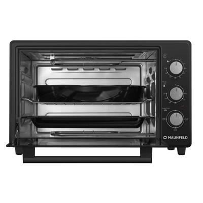 Мини-печь MAUNFELD MMO-373MB01, 1000 Вт, 3 режима, 37 л, чёрный
