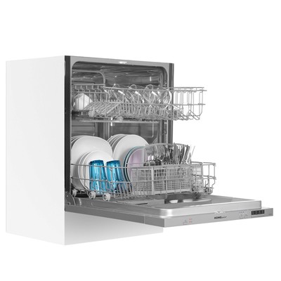 Посудомоечная машина HOMSair DW64E, класс А++, 12 комплектов, 4 программы