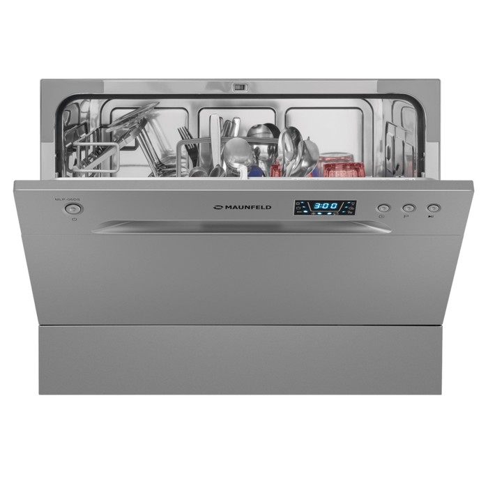 Посудомоечная машина MAUNFELD MLP-06DS, класс А++, 6 комплектов, 6 программ - Фото 1