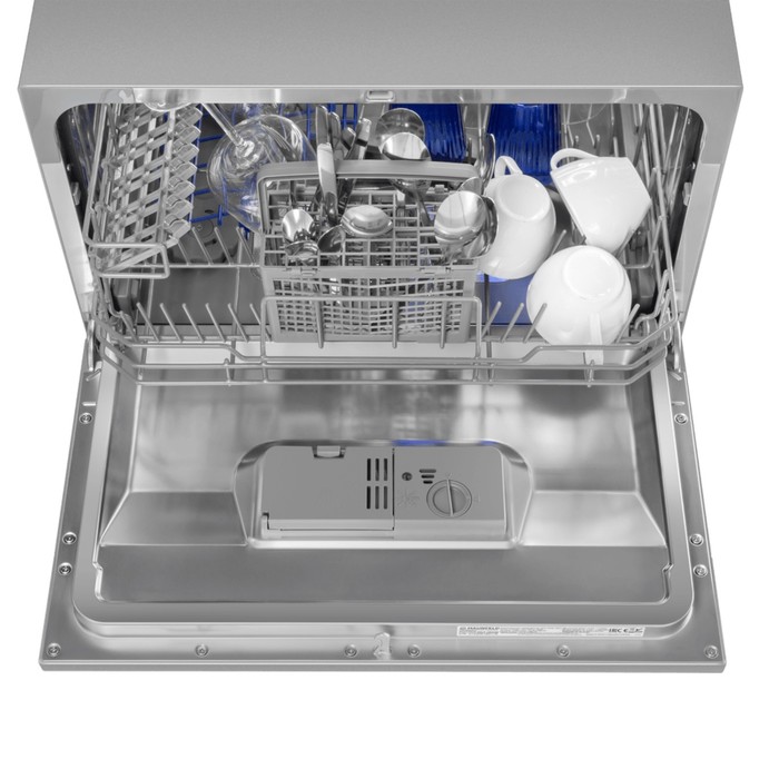 Посудомоечная машина MAUNFELD MLP-06DS, класс А++, 6 комплектов, 6 программ