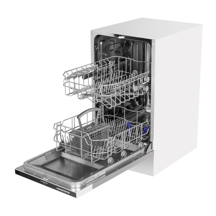 Посудомоечная машина MAUNFELD MLP-082D, класс А++, 9 комплектов, 6 программ