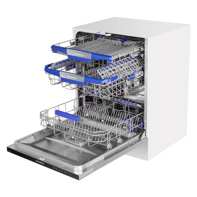 Посудомоечная машина MAUNFELD MLP-12IMR, класс А++, 14 комплектов, 8 программ