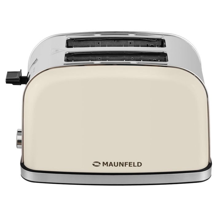 Тостер MAUNFELD MF-821BG, 950 Вт, 2 тоста, бежевый