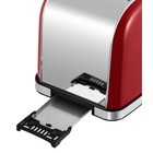 Тостер MAUNFELD MF-821CH, 950 Вт, 2 тоста, вишневый - фото 51341019