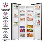 Холодильник с инвертором MAUNFELD MFF177NFBE, класс А +, 433 л, чёрный - фото 51464427 Холодильник с инвертором MAUNFELD MFF177NFBE, класс А +, 433 л, чёрный - фото 51464427