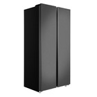 Холодильник с инвертором MAUNFELD MFF177NFSE, класс А +, 433 л, чёрный - Фото 4