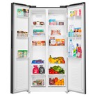 Холодильник с инвертором MAUNFELD MFF177NFSE, класс А +, 433 л, чёрный - Фото 5