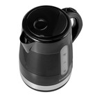 Чайник MAUNFELD MGK-631B, пластик, 1.7 л, 2200 Вт, чёрный - фото 51341075