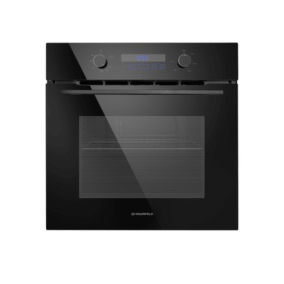 Шкаф духовой газовый с электрическим грилем MAUNFELD MOGM703B2, 70 л, чёрный