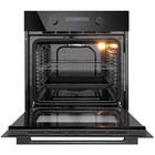 Шкаф духовой газовый с электрическим грилем MAUNFELD MOGM703B2, 70 л, чёрный - Фото 2