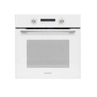 Шкаф духовой газовый с электрическим грилем MAUNFELD MOGM703W, 70 л, белый