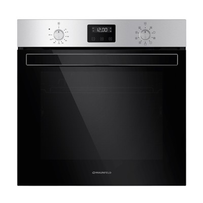 Шкаф духовой электрический MAUNFELD EOEM.769S1, 76 л, чёрный-серый