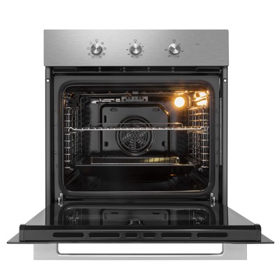 Шкаф духовой электрический MAUNFELD MEOC708PS, 70 л, чёрный