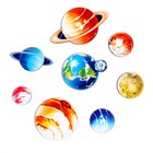 Рамка - вкладыш «Солнечная система», 8 деталей - Фото 5