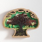 Панно интерьерное дерево "Древо жизни" 13,8х17,4 см - фото 6962951