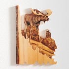 Панно интерьерное дерево "Лось" 12х0,7х19 см - фото 22320305