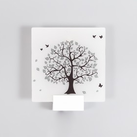 Бра «Дерево» LED 6 Вт 4000К белый 24×6×24 см 9544651