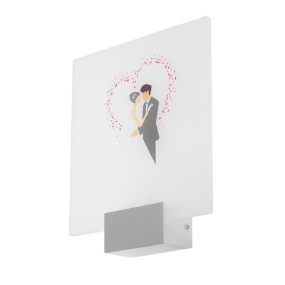 Бра «Любовь» LED 6 Вт 4000К белый 24×6×24 см