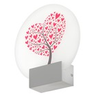 Бра "Дерево любви" LED 6Вт 4000К белый 19,5х6х19,5 см - фото 282214677