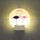 Бра "Фламинго" LED 6Вт 4000К белый 19,5х6х19,5 см - Фото 3