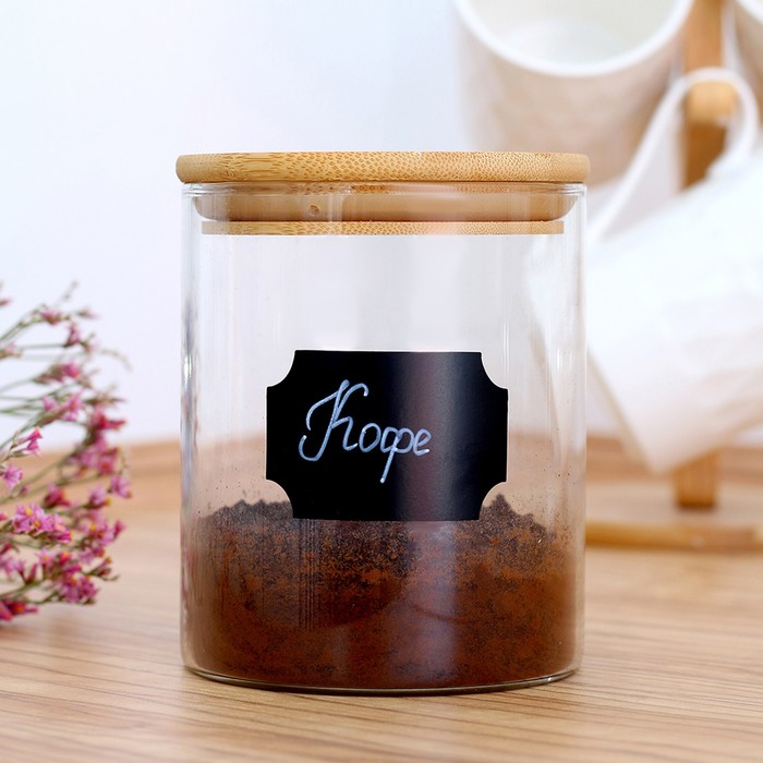 Наклейки водонепроницаемые, набор листов 5 шт., меловой маркер, размер 1 наклейки — 40 × 60 мм - Фото 1