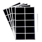 Наклейки водонепроницаемые, набор листов 5 шт., меловой маркер, размер 1 наклейки — 60 × 40 мм 9545102