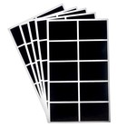 Наклейки водонепроницаемые, набор листов 5 шт., меловой маркер, размер 1 наклейки — 60 × 40 мм 9545102