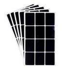 Наклейки водонепроницаемые, набор листов 5 шт., меловой маркер, размер 1 наклейки — 40 × 30 мм 9545106