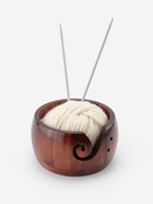 Клубочница, d=15×8 см, коричневая - Фото 2