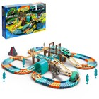 УЦЕНКА (Нет 1 оранжевого поворота) Автотрек «Дино‑трек», с 2 машинками, работает от батареек - Фото 1