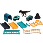 УЦЕНКА (Нет 1 оранжевого поворота) Автотрек «Дино‑трек», с 2 машинками, работает от батареек - Фото 2