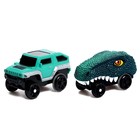 УЦЕНКА (Нет 1 оранжевого поворота) Автотрек «Дино‑трек», с 2 машинками, работает от батареек - Фото 3