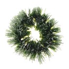 Декор «Новогодний венок», набор 3 шт., размер 1 шт. — 3 см, цвет тёмно-зелёный - Фото 5