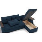 Угловой диван «Атланта», механизм венеция, универсальный, велюр, цвет галакси лайт 014 - Фото 3