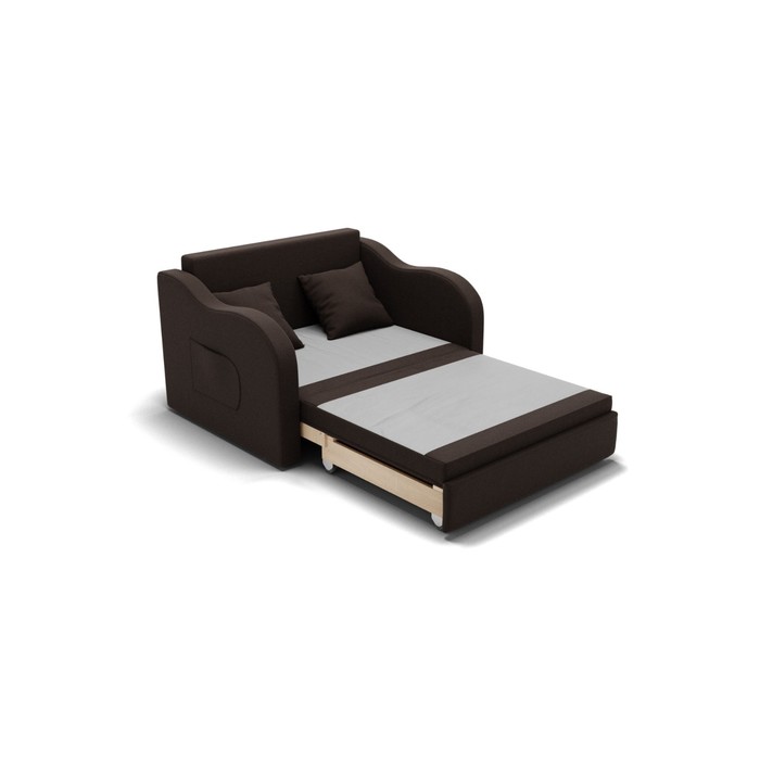 Прямой диван «Бали», механизм выкатной, велюр, цвет галакси лайт 004 - фото 1906300440