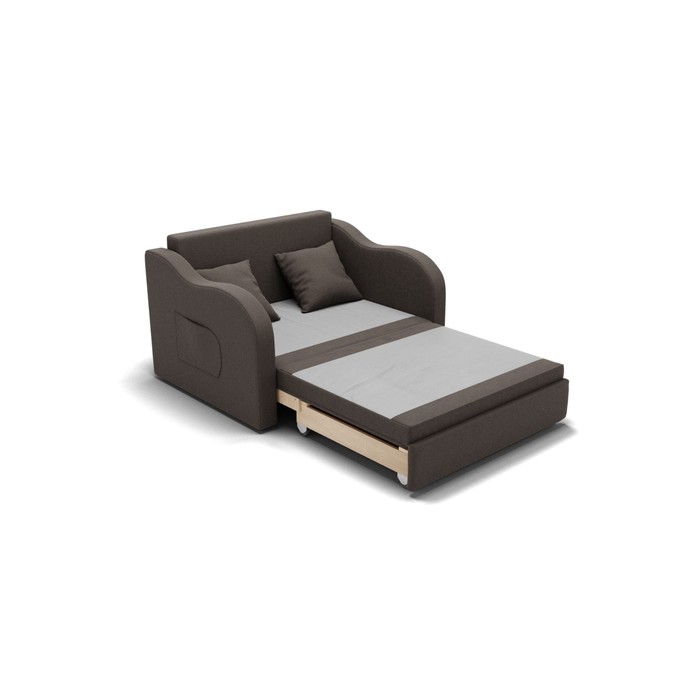 Прямой диван «Бали», механизм выкатной, велюр, цвет галакси лайт 005 - фото 1906300451