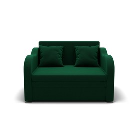 Прямой диван «Бали», механизм выкатной, велюр, цвет галакси лайт 010