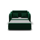 Прямой диван «Бали», механизм выкатной, велюр, цвет галакси лайт 010 - Фото 8